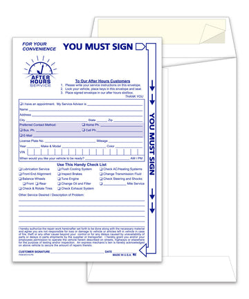 After Hours Envelopes, 6" x 9" - 100/Pack